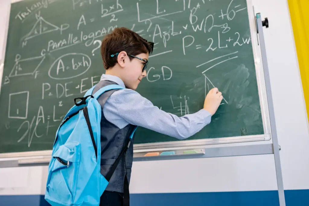 Mathematics problem solving with clearly written working and step-by-step communication of reasoning